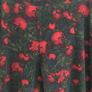 Lularoe TC Leggings - Tomato